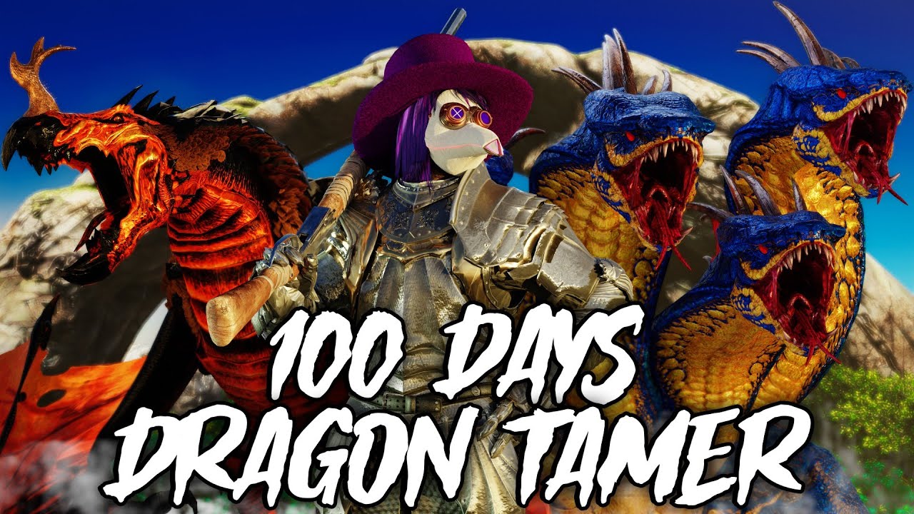 I Spent 100 Days as a Dragon Tamer And You Won't Believe What Happened!