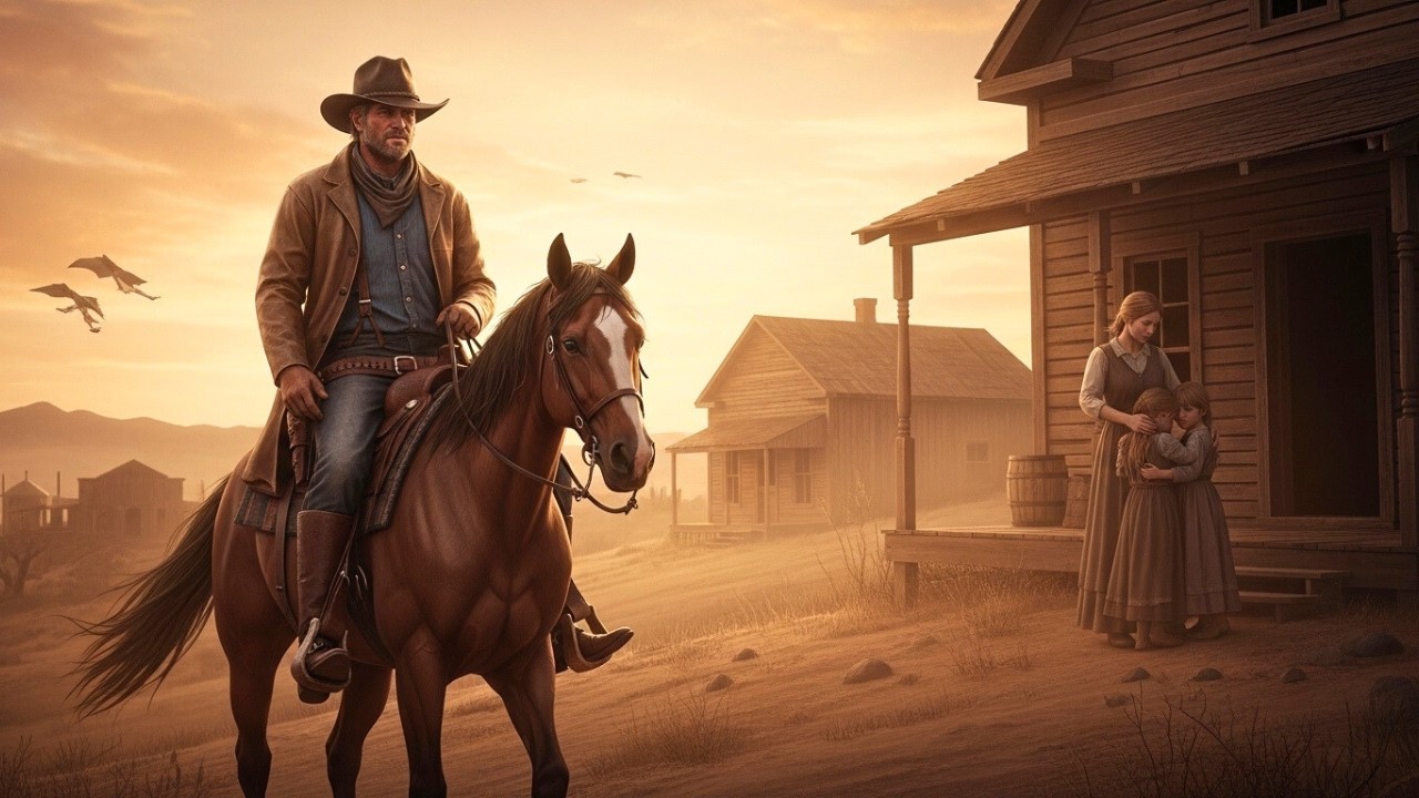 He Rode Into a Ghost Town After His Horse Led the Way and Found the Truth About His Life