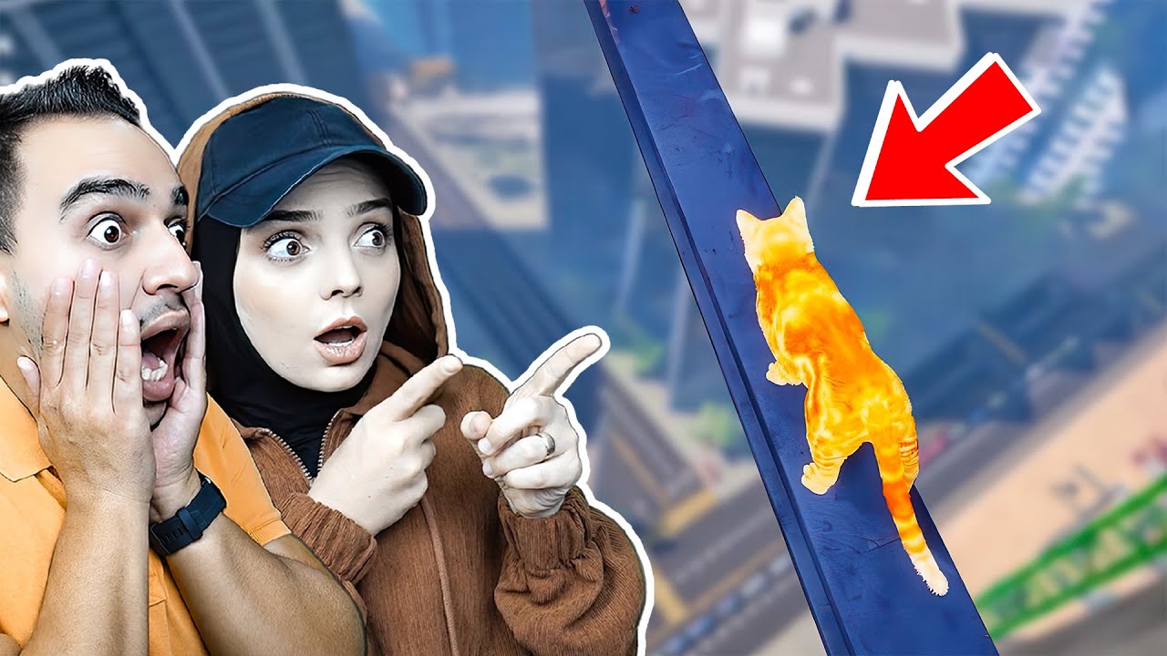 10 BİN METRE YUKARIDA MAHSUR KALAN  KEDİYİ KURTAR !! 😱