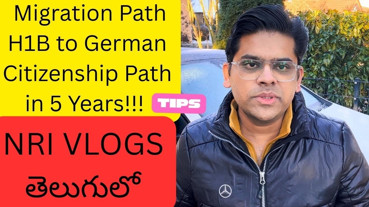 H1B to German Citizenship in 5 Years