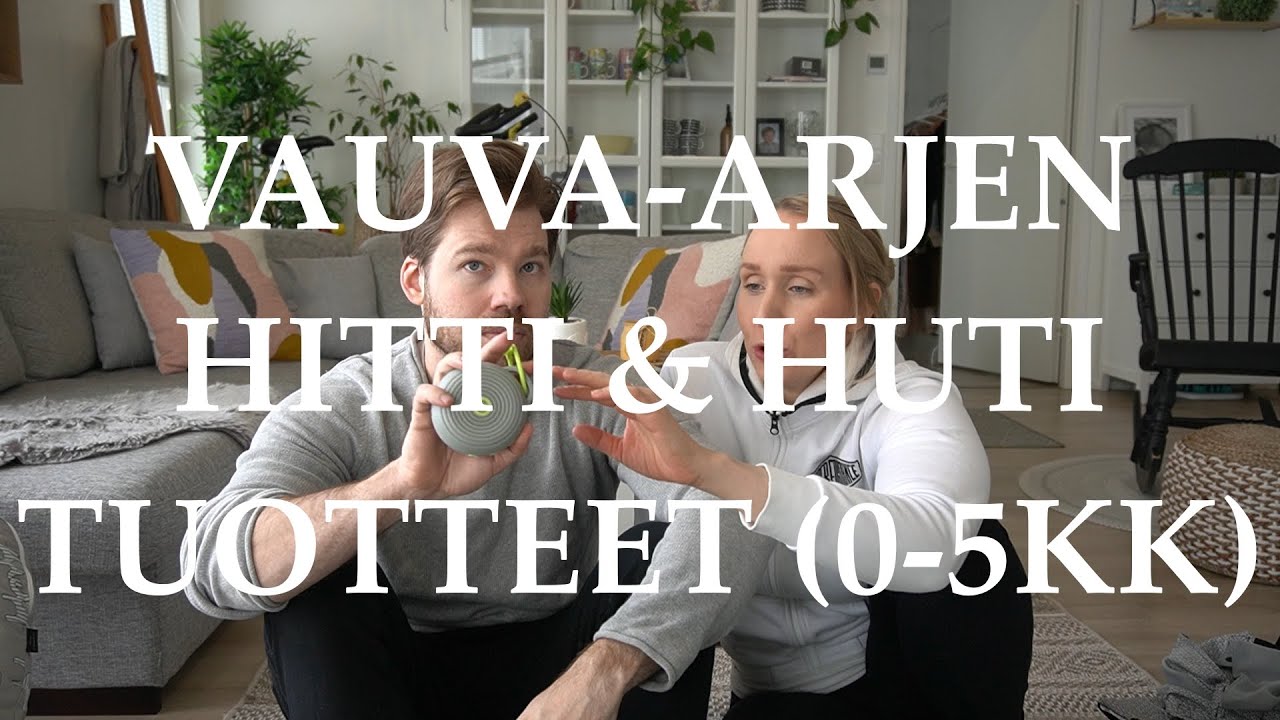 HITTI & HUTI tuotteet meidän vauvalle (0-5kk)