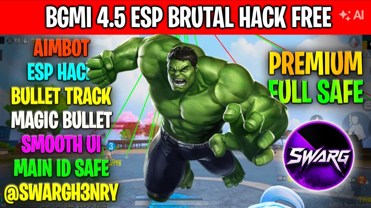 BGMI HACK 4.5 | BGMI 4.5 MOD APK | BGMI ESP HACK | BGMI NEW HACK TODAY | HOW TO HACK BGMI HACK