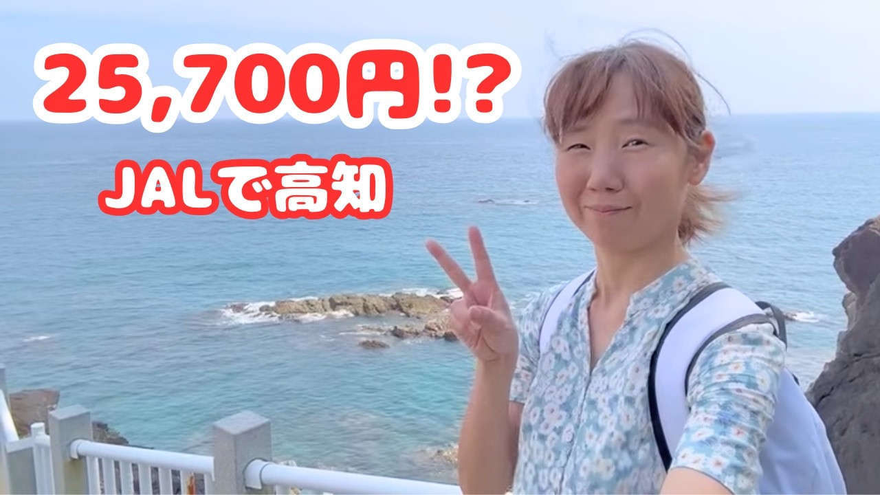 羽田空港↔︎高知空港【JALダイナミックパッケージ】25,700円
