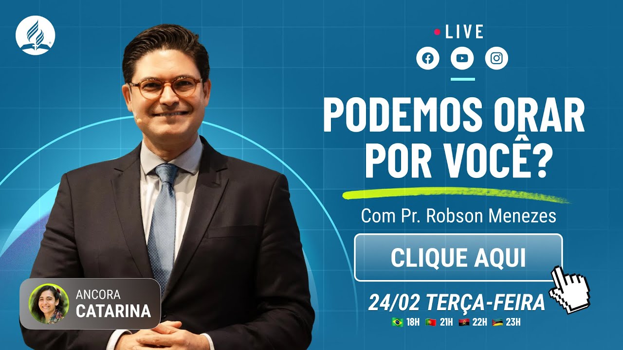 #6 Podemos Orar por Você que Quer Voltar, mas Tem Medo — Pr. Robson Menezes