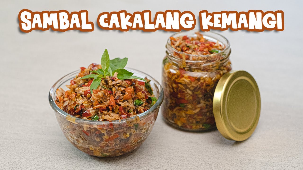 Makan Pakai Nasi Enak ! Resep Sambal Cakalang Kemangi !