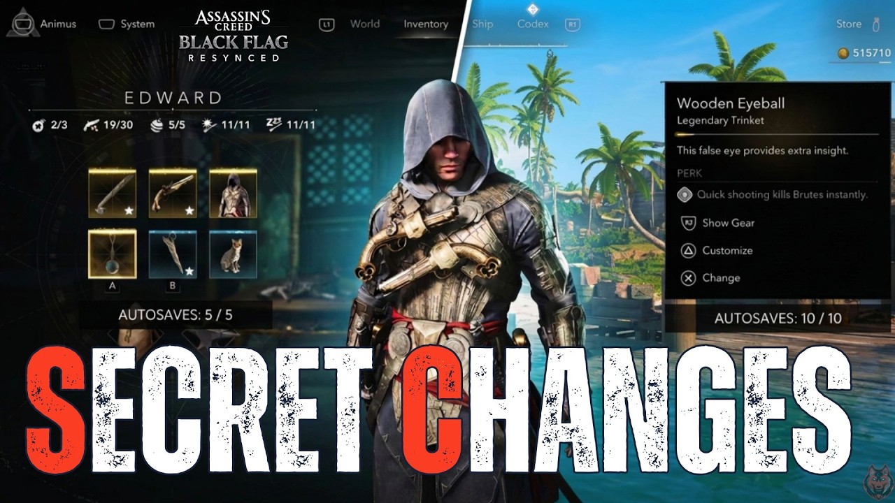 What Changed with 1.0.6 Title Update in AC Black Flag Resynced
