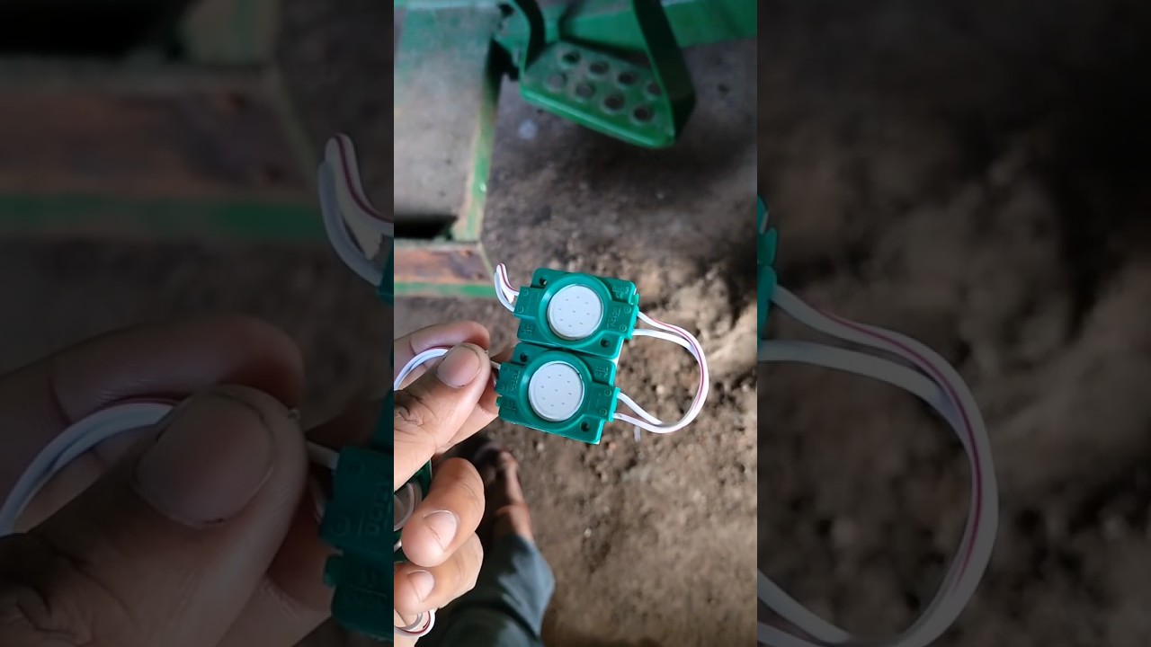 LED light ✨ tractor modified 🦅#viral #trending #shorts #johndeere