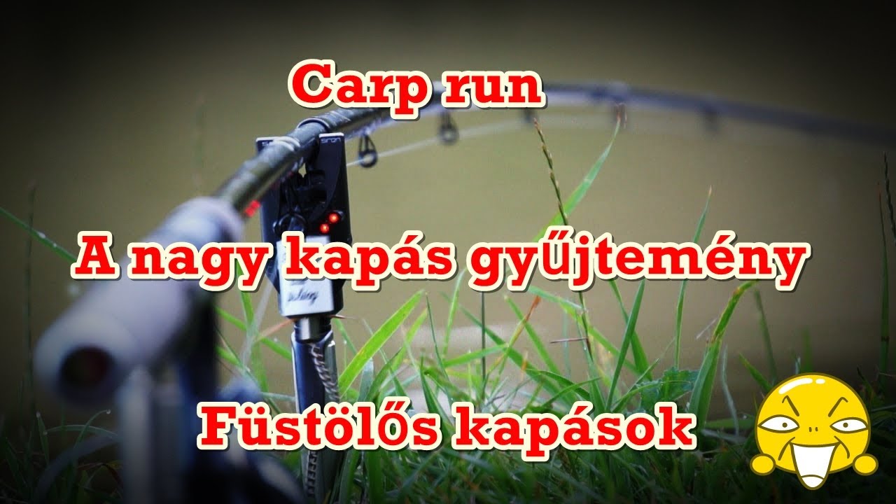 Füstölős kapások! Carp run compilation.