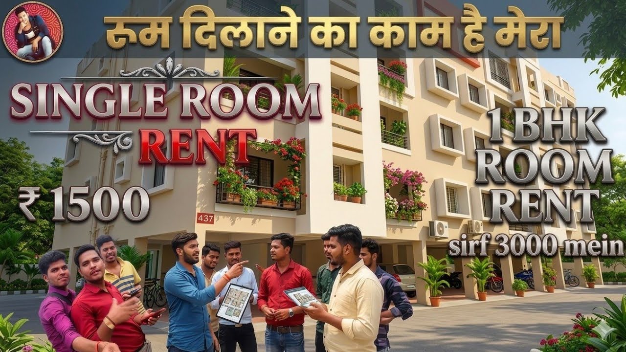 Single Room ₹1500 | 1-BHK ROOM RENT ₹2500 || How to find room on rent