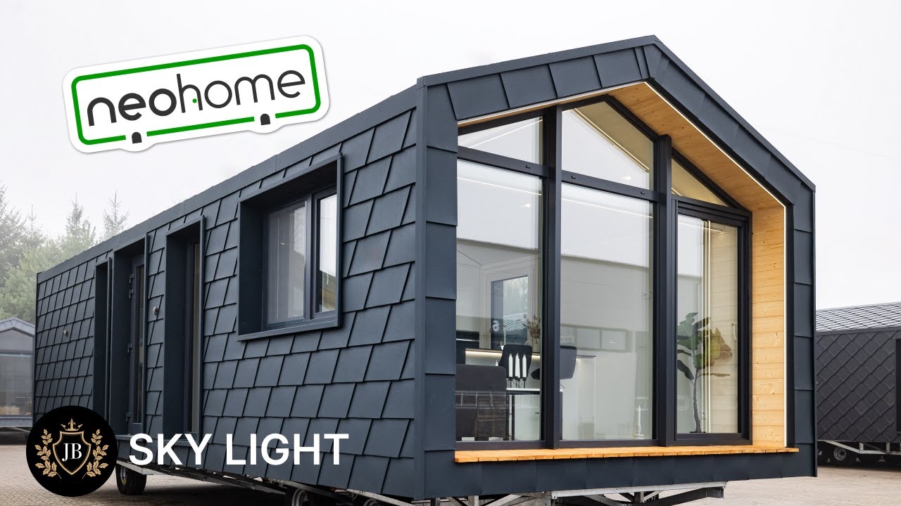 Neohome: JB Sky Light -Premium Bungalow mit 1 Schlafzimmer Fertighaus Modulhaus bezugsfertig