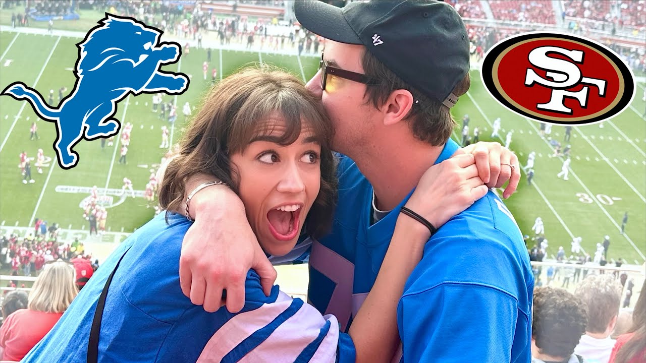 SHOCKED at the LIONS vs. 49ers CHAMPIONSHIP GAME!