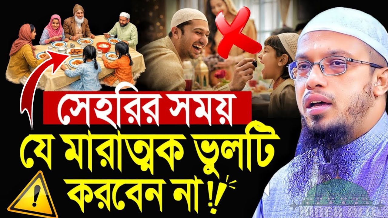 সেহরির সময় যে মারাত্মক ভুলটি করবেন না | শায়খ আহমাদুল্লাহ | Sheikh Ahmadullah | new Waz 2026 