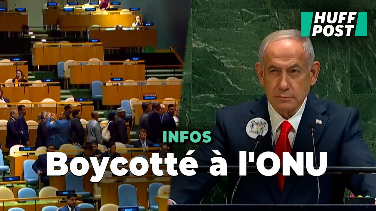 Face &agrave; une salle moiti&eacute; vide, Netanyahu ne cherche pas l&rsquo;apaisement &agrave; la tribune de l&rsquo;ONU