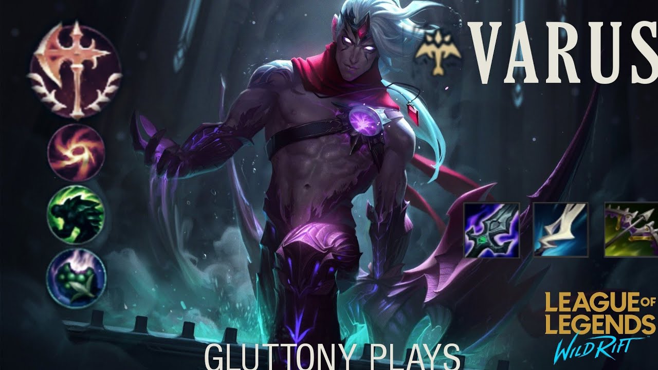 SPAM VARUS IS SO EFFECTIVE AND GOT A PENTA ~LEAGUE OF LEGENDS WILDRIFT