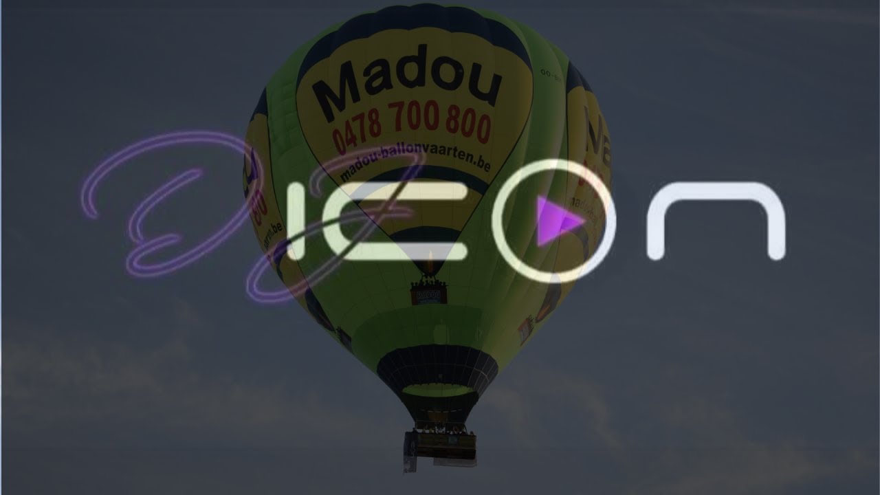 DJ ICON | Deejays in the largest balloon in Europe (Madou)