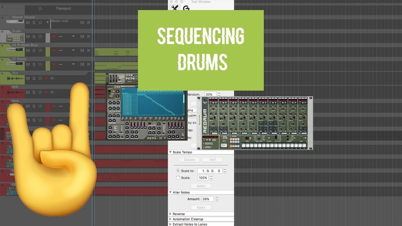 Sequencing Drums | Reason 10