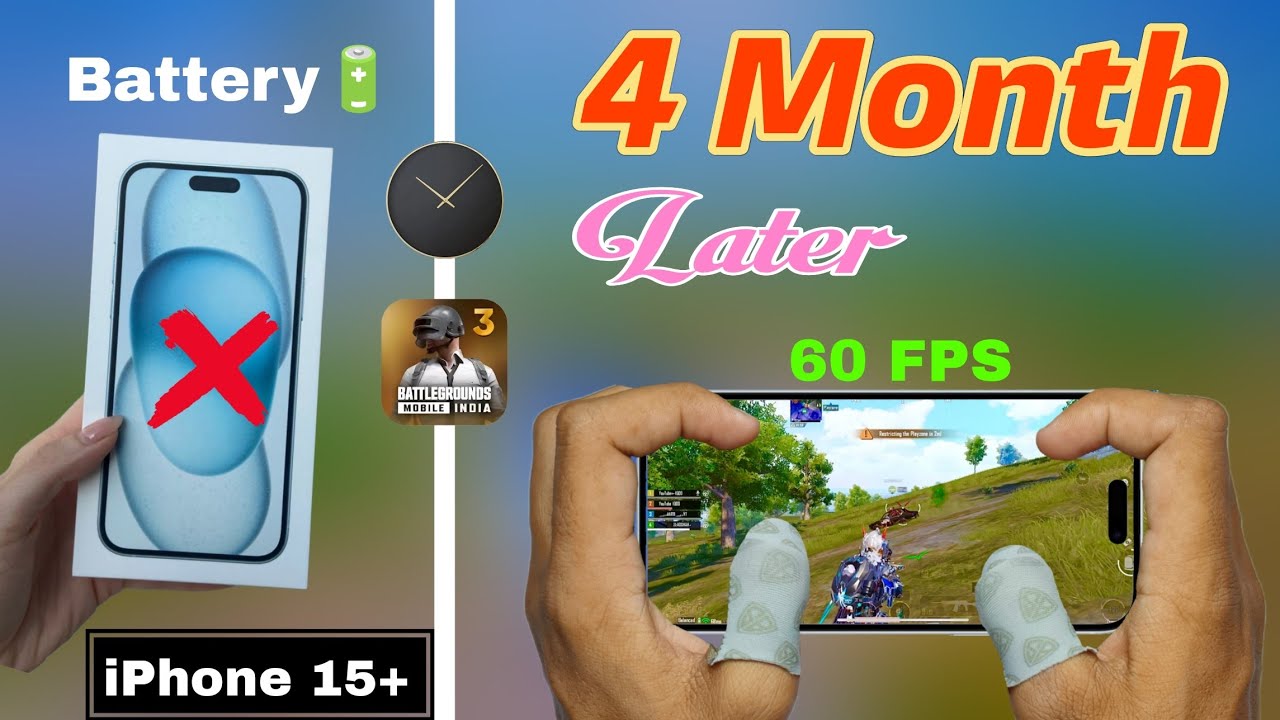 iPhone 15 Plus In-Depth Review: 4 Months Later -Gaming Performance and Battery Life Tested! BGMI