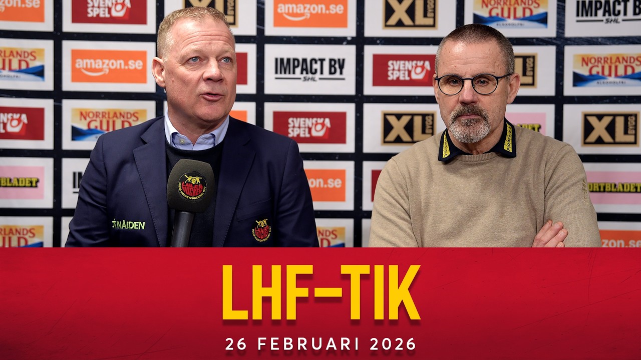 Presskonferens | Luleå Hockey - Timrå IK | 2026-02-26