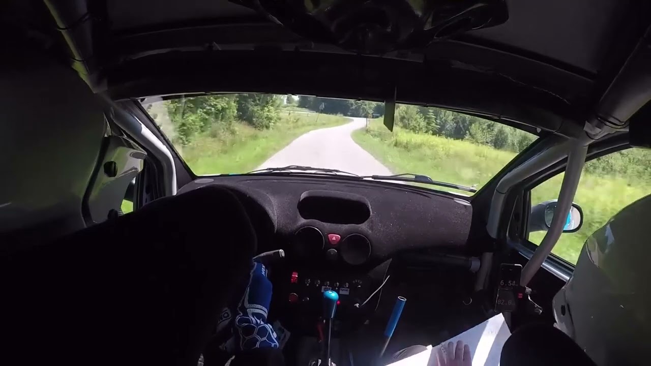 Rajd Małopolski 2023 - OS6 Stryszów Power Stage - Niemiec Kuba/ Bodniak Mateusz - Citroën C2