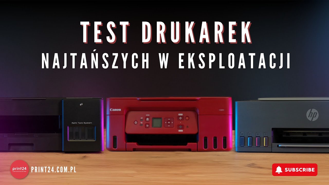 🖨️Jaka drukarka atramentowa do domu i biura? Test drukarek najtańszych w eksploatacji.