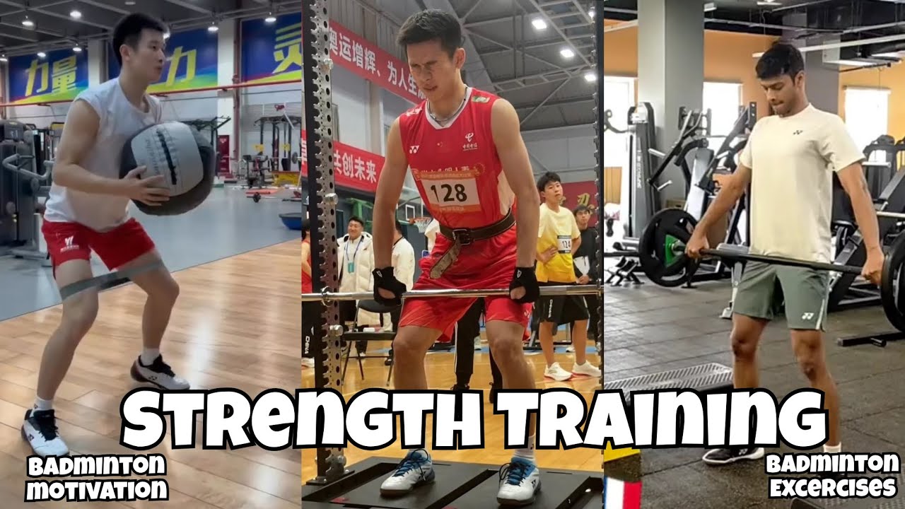 30 Essential Weight Training for Badminton Players - Strength badminton training