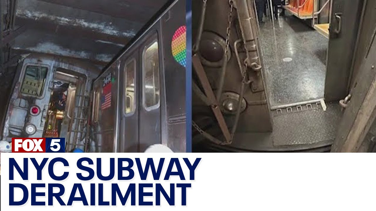 NYC subway derailment: At least 24 injured after trains collide on UWS