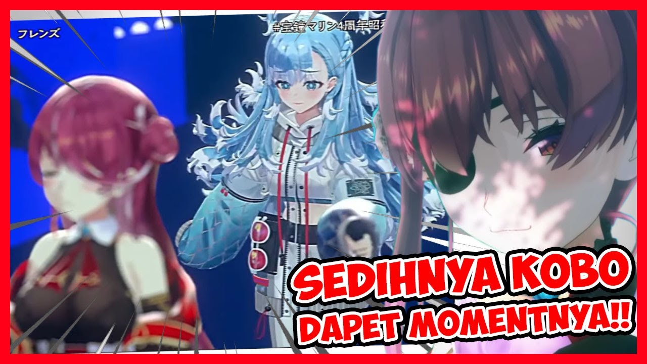 Marine yg suka moment wajah Kobo sedih saat Konsernya kemaren!!