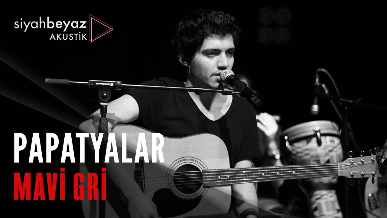 Mavi Gri - Papatyalar (SiyahBeyaz Akustik)