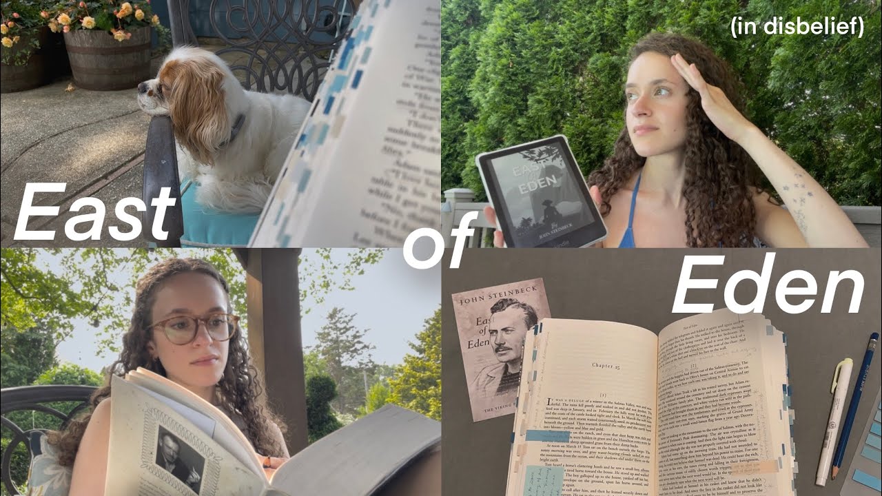 reading (the best book ever written) East of Eden by John Steinbeck - a vlog & spoiler-free review