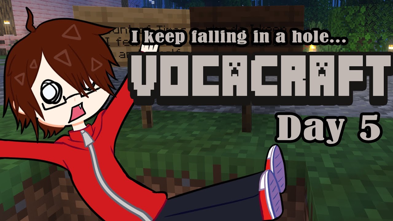 I keep falling in a hole... | VOCACRAFT DAY 5 [ENG STREAM]