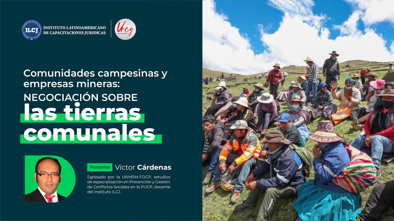 Comunidades campesinas y empresas mineras: negociaci&oacute;n sobre las tierras comunales