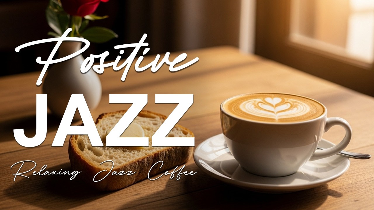 Positive Jazz 🎶 Relaxing Jazz Music Bossa Nova Instrumental for Positive Morning & Focus
