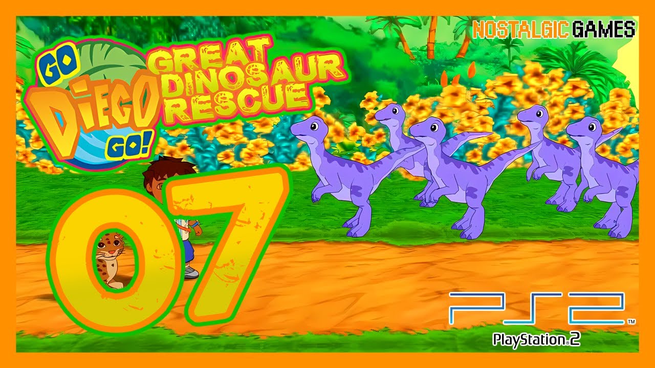 Go, Diego, Go!: Great Dinosaur Rescue #07 | Adventure with Dinosaur | PS2 | No Commentary |
