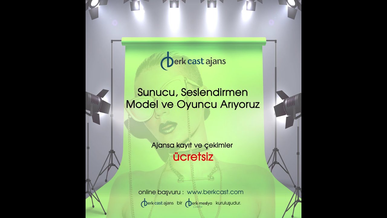 Berk Cast Ajans - Ankara Cast Ajans - Cast Ajans - Model Ajans - Sunucu - Seslendirmen