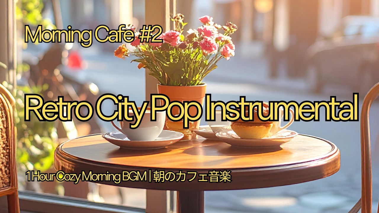 Bright Morning Cafe #2 | 朝のカフェ ☕🌅 Retro City Pop & AOR 1 Hour Chill