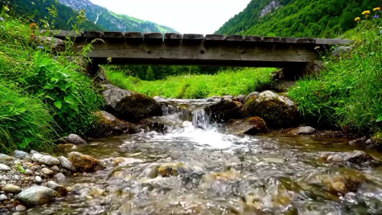 The sound of running water is a therapy for insomnia 