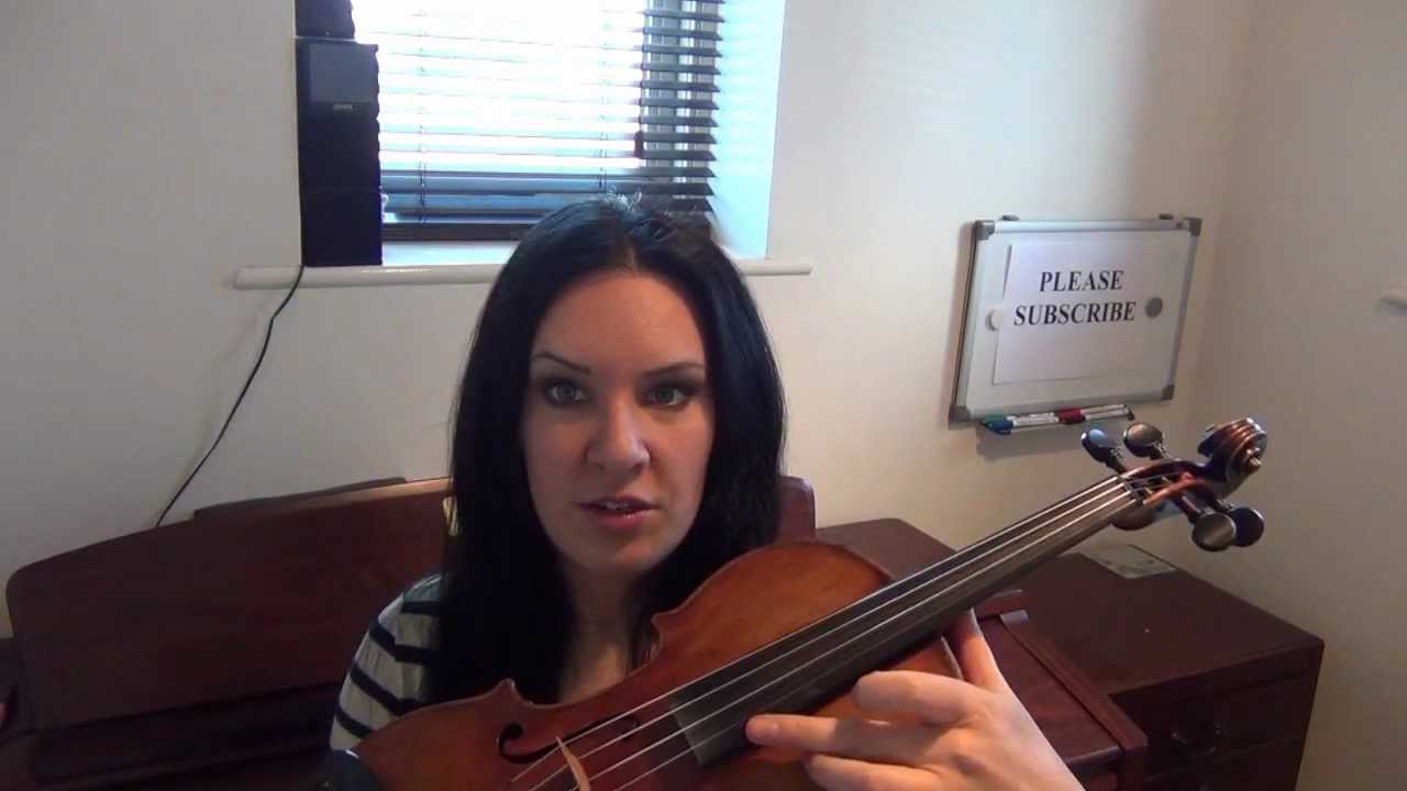 Positions on the Violin - 1st position, 2nd position 3rd position...