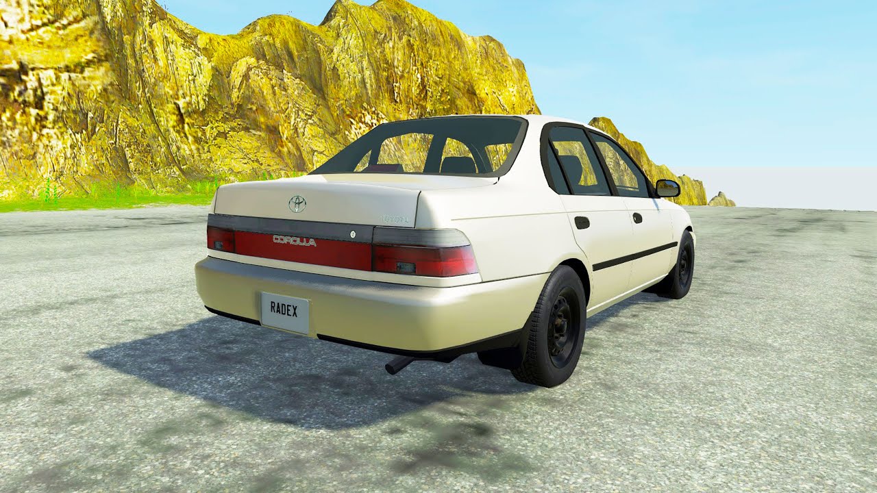 TOYOTA COROLLA (7TH GEN) - BeamNG Drive Mods #23 | Radex