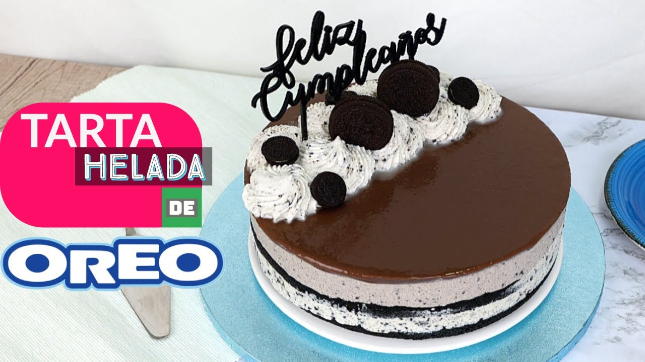 TARTA HELADA DE OREO | receta fácil!