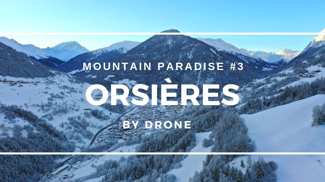 #3 Discover Orsières, Switzerland | DJI Mavic 2 Switzerland Drone Footage 4K