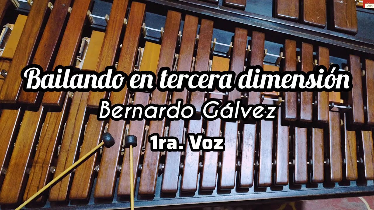 Bailando en tercera dimensión (Primera voz)