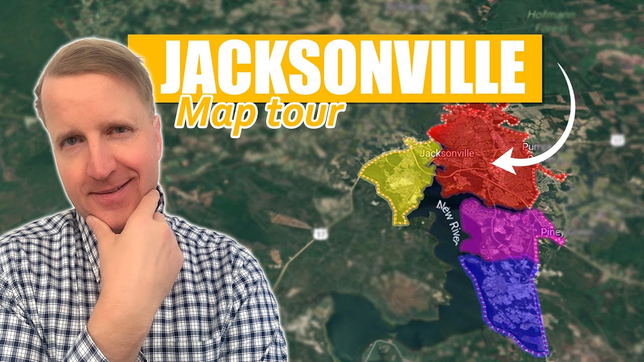 Where Jacksonville is Located, History and Main Corridors