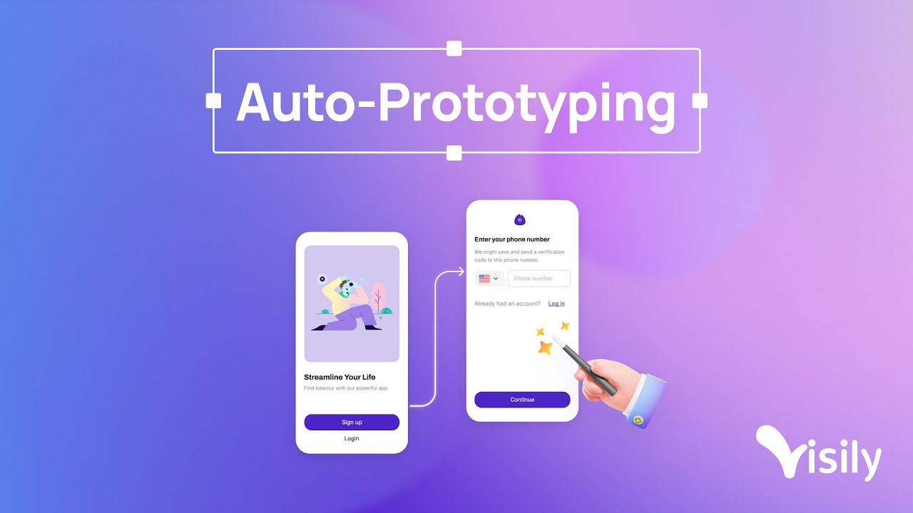 Introducing Visily Auto-Prototyping