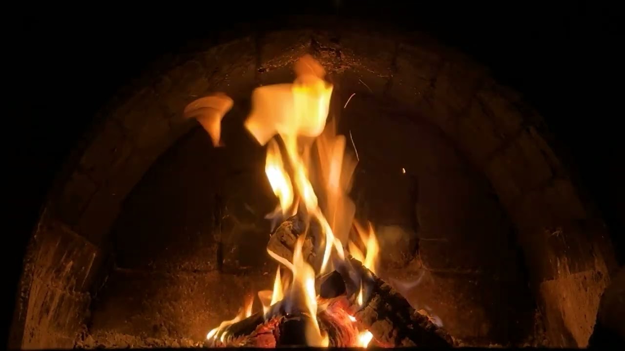 Fireplace Background for Work 💻🔥 | No Music Focus Ambience | Season 1 – Cozy Evenings, Episode 7