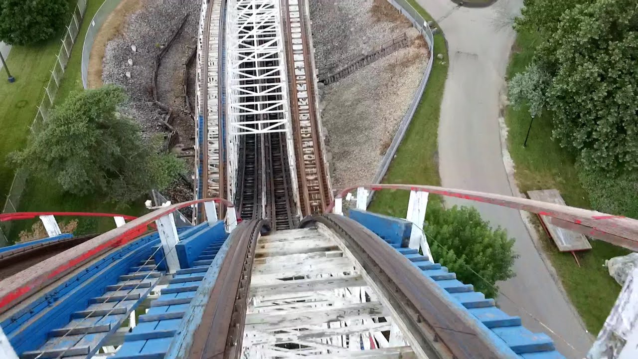 American Eagle Front Seat POV 2015 FULL HD Six Flags Great America