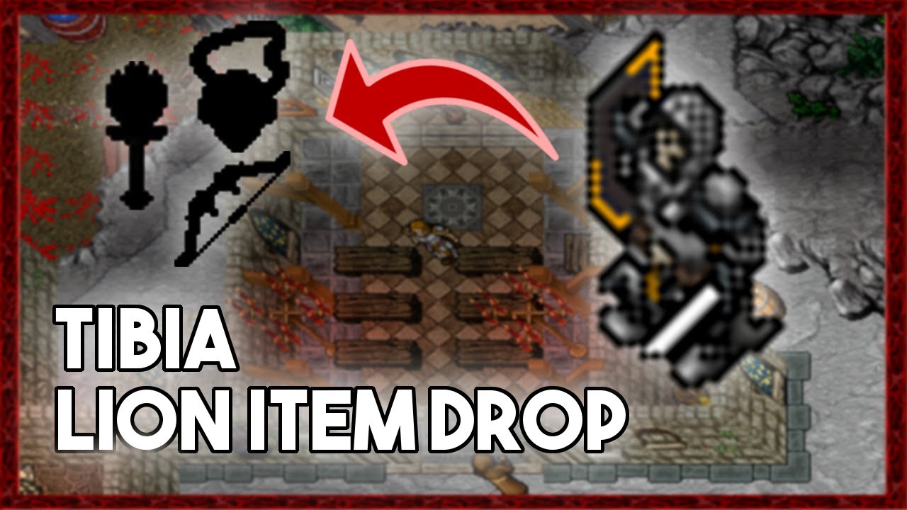 [PL] Tibia Boss | LION ITEM DROP!