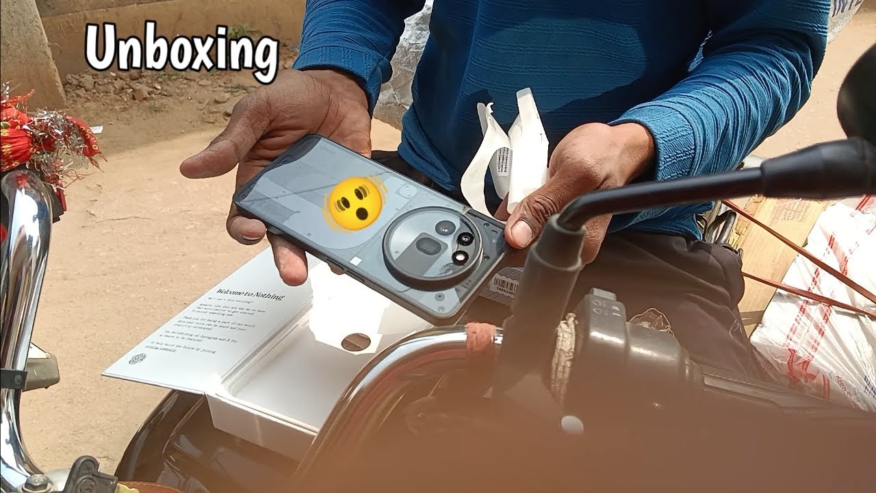 Nothing phone 📱🤳 Unboxing 