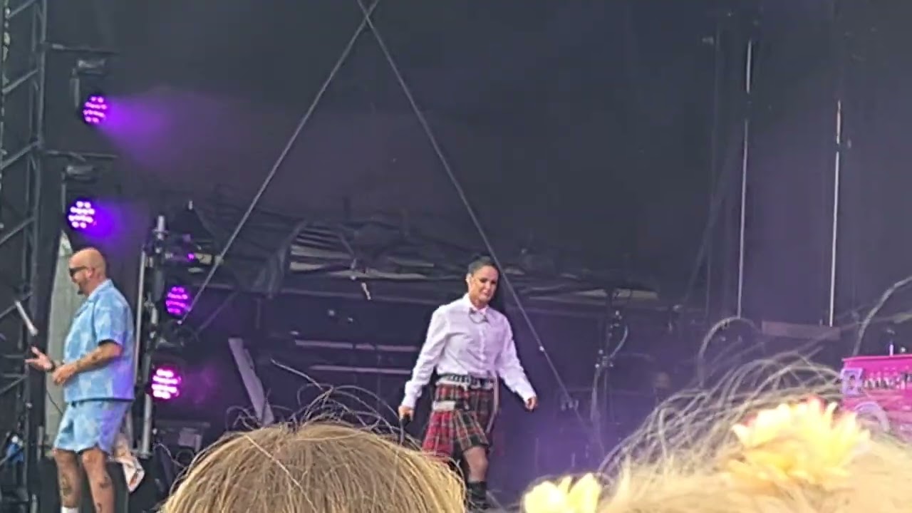Aqua performing 'Cartoon Heroes'  @macmorayfestival6340