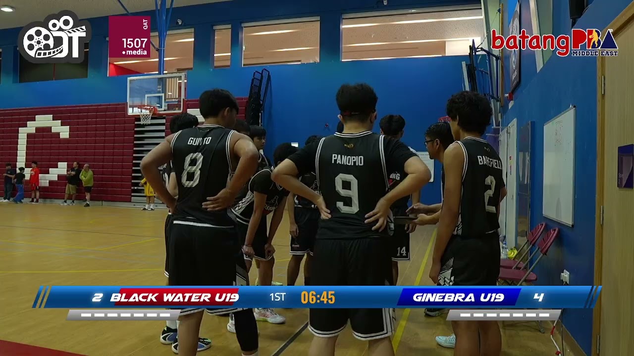 U19 | Blackwater VS Ginebra - BATANG PBA MIDDLE EAST 2026 - February 6