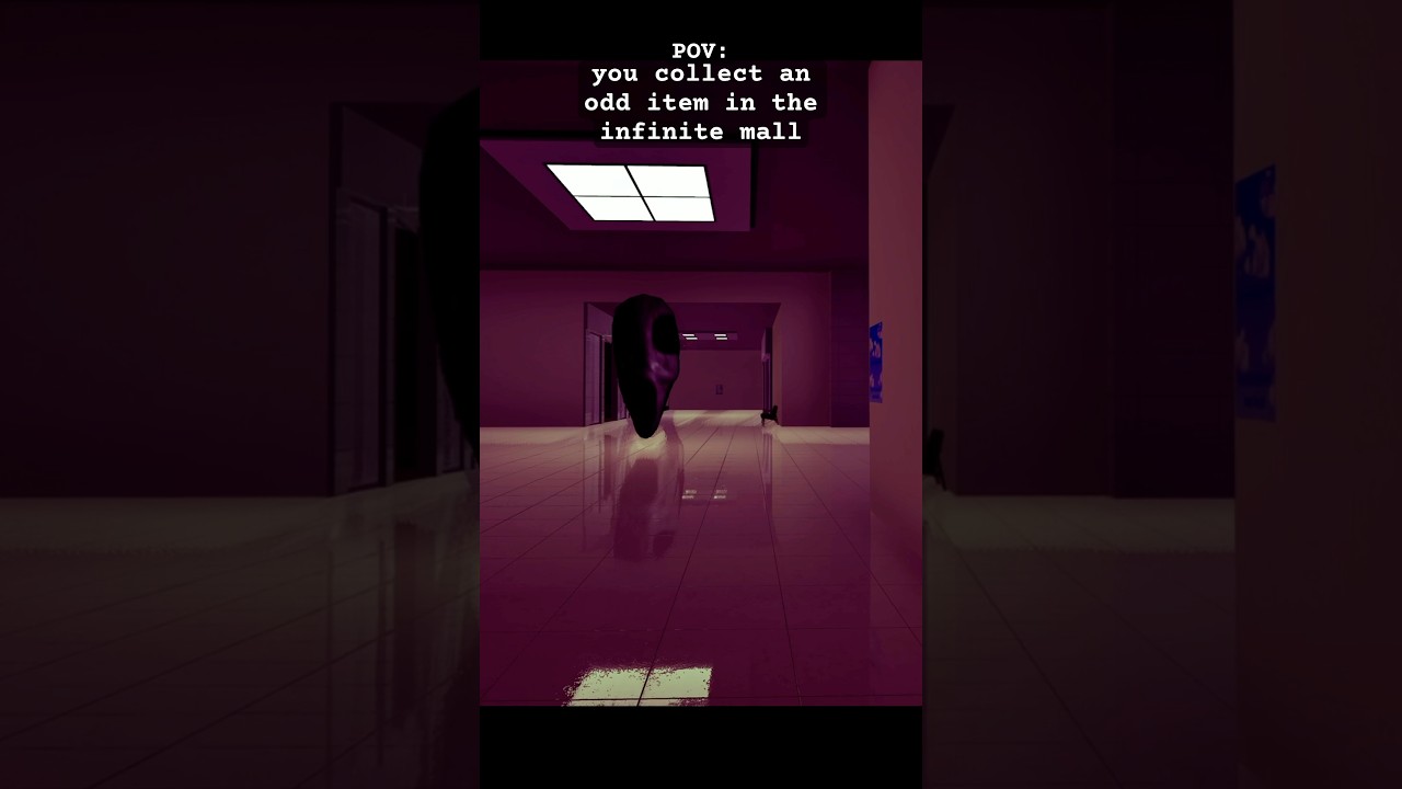 How Could You? - Mall game mechincs #robloxdoors with #nextbot like entities. #backrooms #liminal